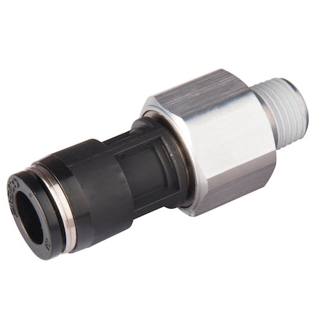 Fipa Straight rotation connection, Da: 10 mm, R1/4-male 300 UPM 30.810